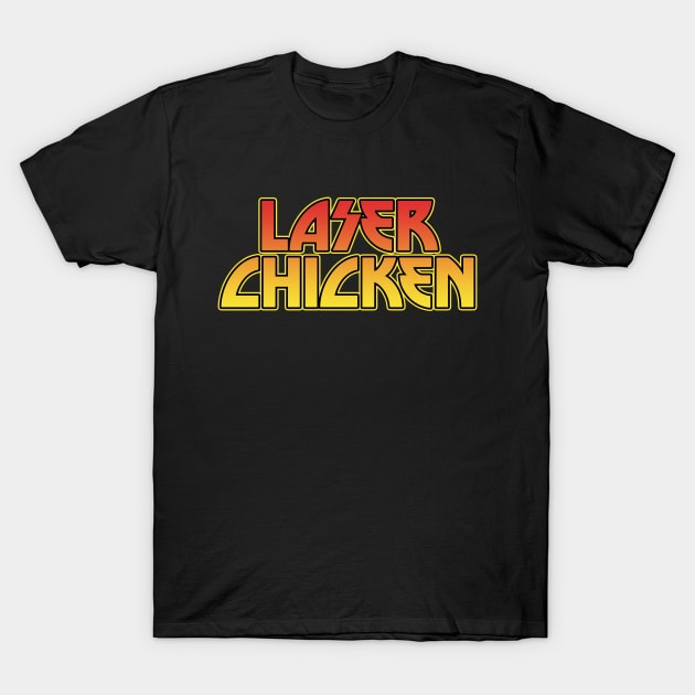 Laser Chicken T-Shirt by JRobinsonAuthor